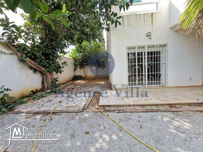 un duplex s+3 à la marsa avec jardin