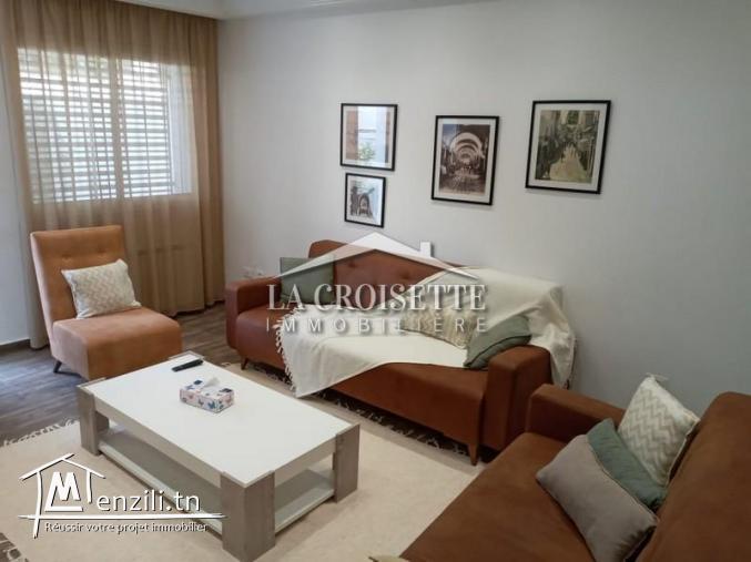 Rez de chaussée S+2 meublé à La Marsa MAL2961
