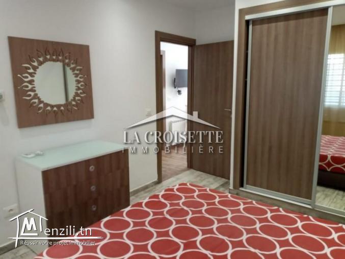 Rez de chaussée S+2 meublé à La Marsa MAL2961