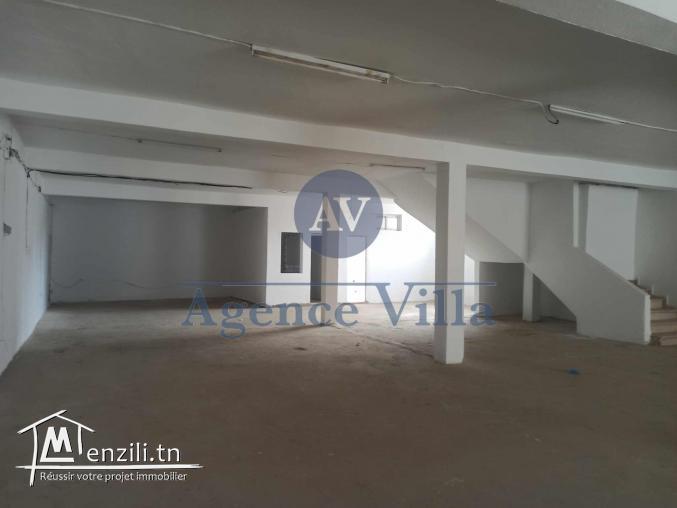 un dépôt de 500m² à bhar lazrek