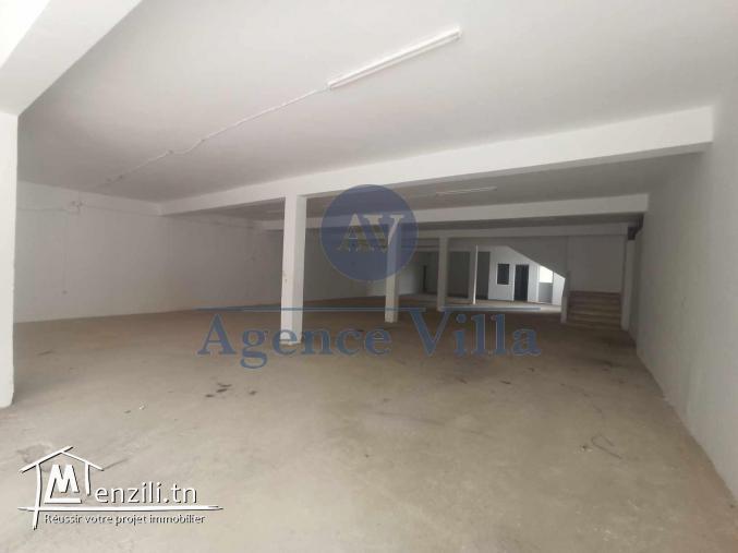un dépôt de 500m² à bhar lazrek