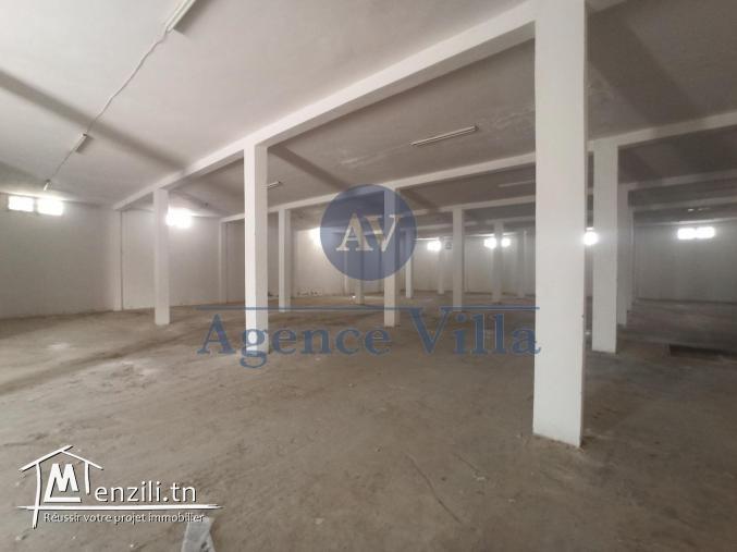 un dépôt de 200m² à bhar lazrek
