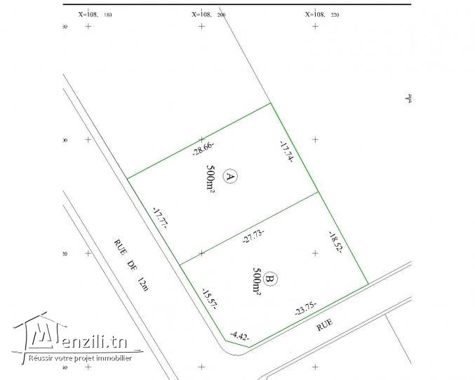 Opportunit?: 500m pour villa