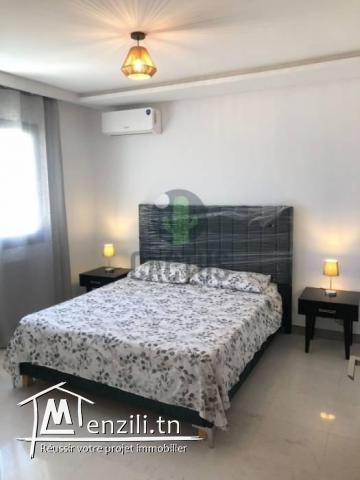 Location vacances  S2 dans une résidence avec piscine à Cité el Wafa Nabeul.