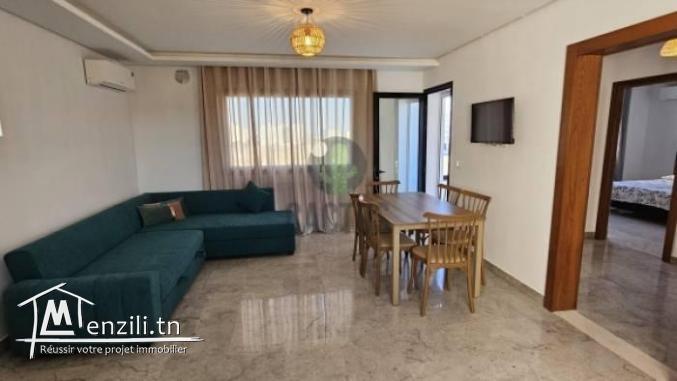 Location vacances  S2 dans une résidence avec piscine à Cité el Wafa Nabeul.