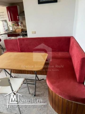 À LOUER  Un appartement S1 meublé avec vue mer situé à Hammem Sousse