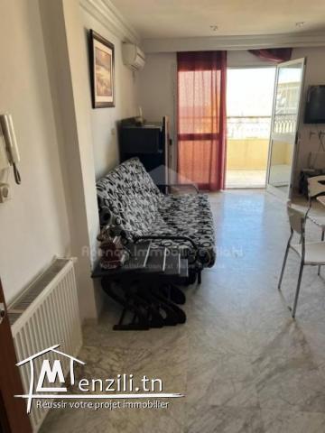 À LOUER  Un appartement S1 meublé avec vue mer situé à Hammem Sousse