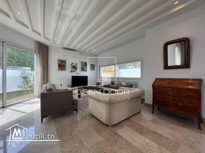Magnifique villa s2 meublé à Carthage