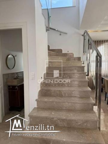 Magnifique villa s2 meublé à Carthage