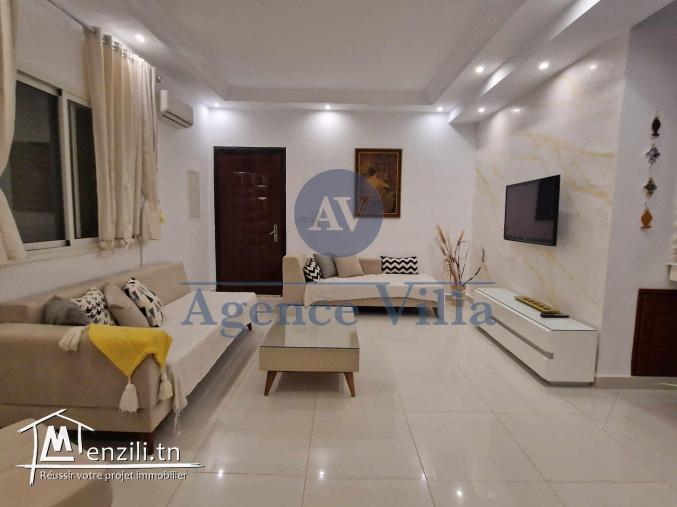 un appartement s+2 meublé à la marsa