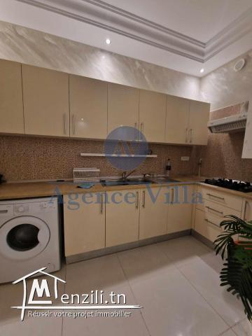 un appartement s+2 meublé à la marsa