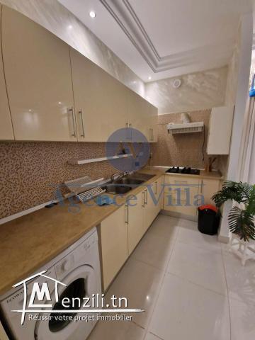un appartement s+2 meublé à la marsa