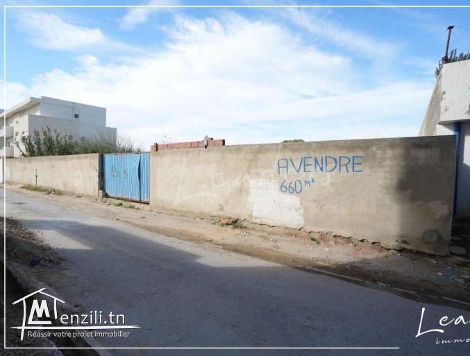 À vendre : Terrain à Chotrana 1 – 660m²