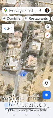 Terrain Hammamet Nord vue sur mer