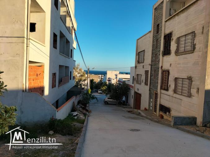 Terrain Hammamet Nord vue sur mer