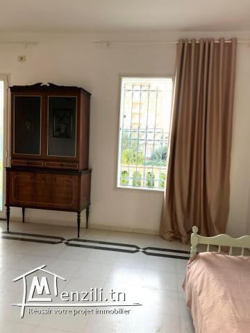 A louer S+2 étage de villa