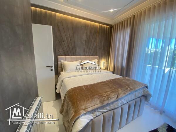 Duplex S+3 avec grande terasse vue sur mer à Gammarth ZDL0204