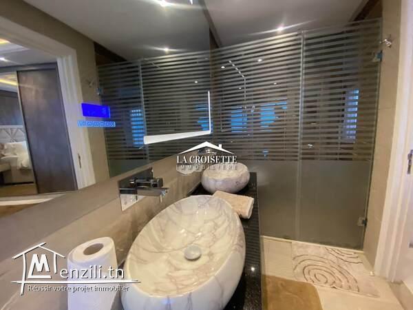 Duplex S+3 avec grande terasse vue sur mer à Gammarth ZDL0204