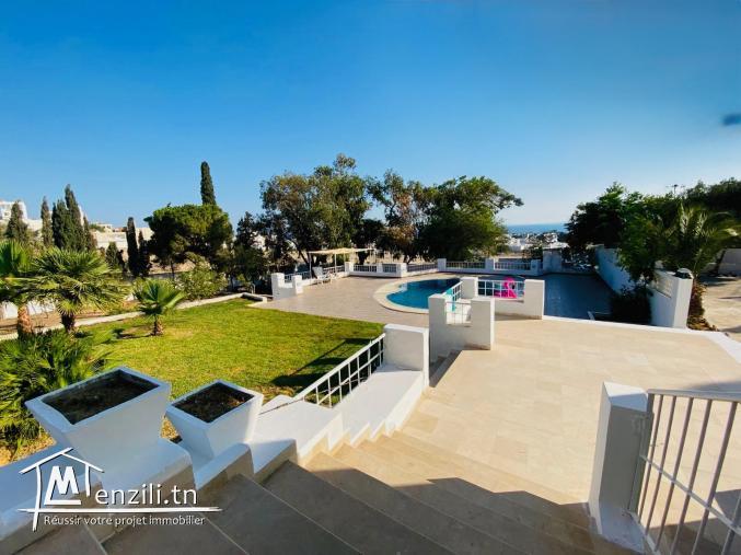 Villa avec Piscine à Vendre Hammamet Nord