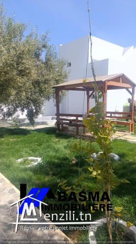 Une villa s+1 à vendre situé à chatt mariem