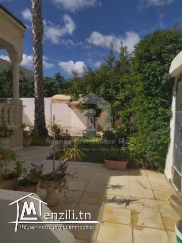 À LOUER    (location annuelle)  Une villa S3  sans meuble situé à Chatt Meriam Sousse