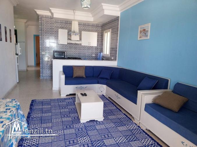 Appartement pieds dans l'eau à plage hammam ghezez