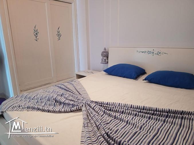 Appartement pieds dans l'eau à plage hammam ghezez