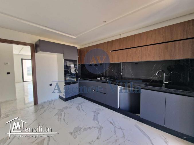 un appartement s2 neuf aux jardins de carthage