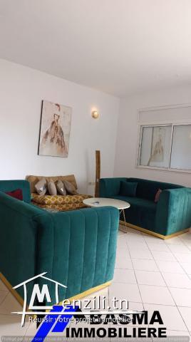 Un étage de villa s+3 à louer situé à chatt mariem