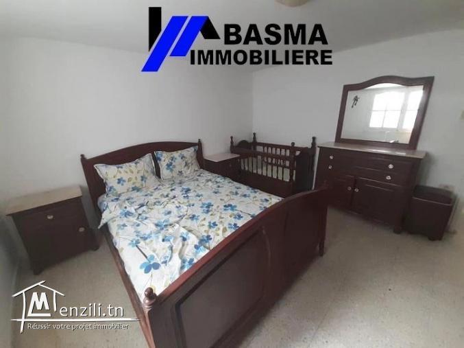 Un rez de chaussée à louer pour la location estivale situé à chatt mariem