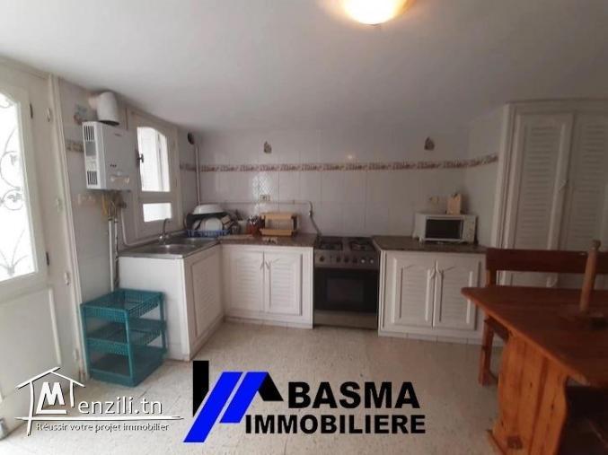 Un rez de chaussée à louer pour la location estivale situé à chatt mariem