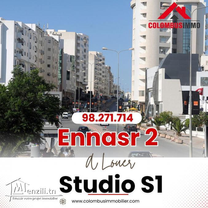 Grand studio à Ennaser2