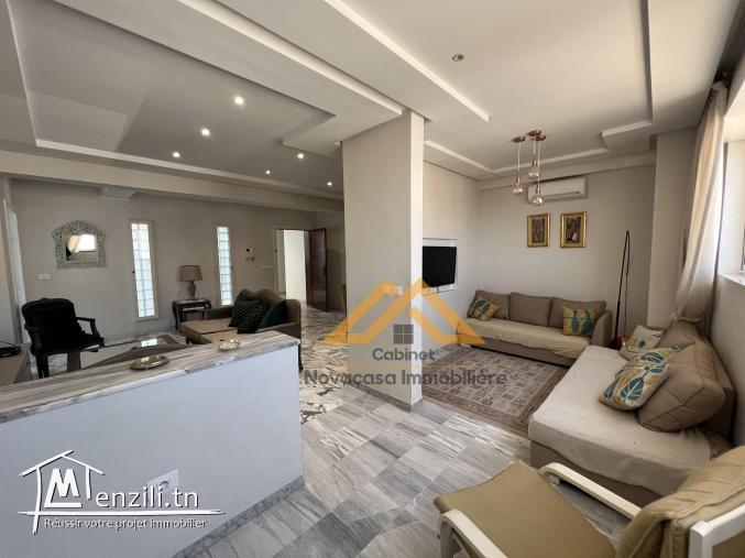 À Vendre – Appartement S+3 Meublé à Khzema, Sousse | Haut Standing