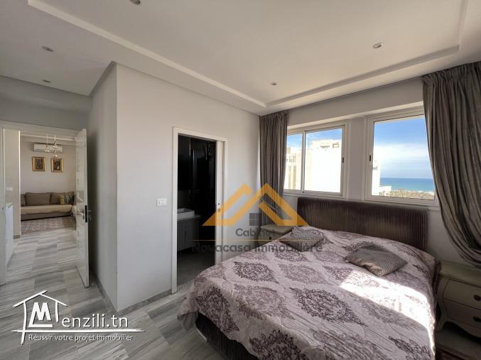 À Vendre – Appartement S+3 Meublé à Khzema, Sousse | Haut Standing