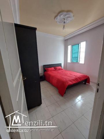 À LOUER | Un appartement S+2 meublé situé à Sahloul, près de la rue Yasser Arafet