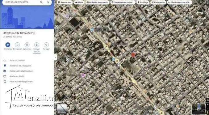 Terrain 300m2  titre bleux khezama _EST