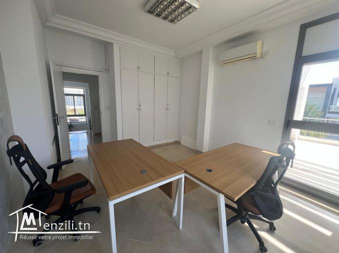 Etage de villa usage bureautique lac 2