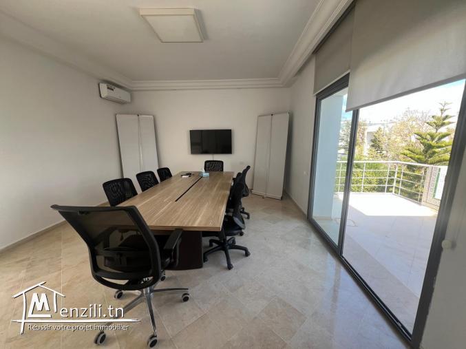 Etage de villa usage bureautique lac 2