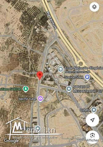 À vendre : Terrain nu de 1076 m²