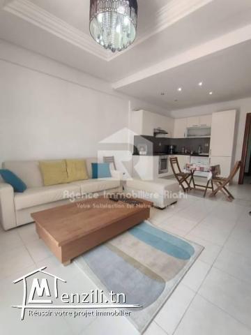 A Louer ( court durée ) un appartement S1 meublé à Résidence Folla Chatt meriem