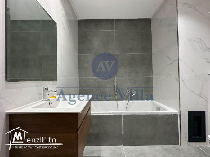 un appartement s3 aux jardins de Carthage