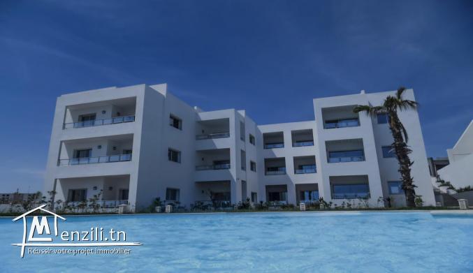Appartement s2 sur la plage La Falaise HERGLA