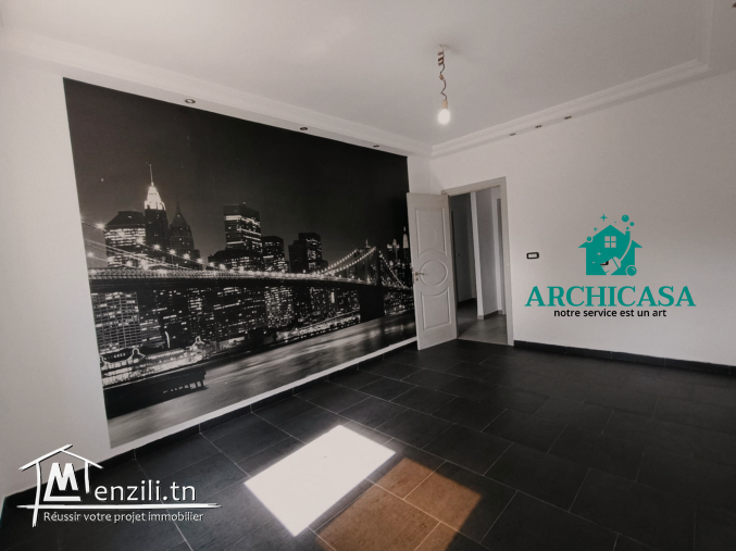 Un étage d'une villa à louer A megrine!