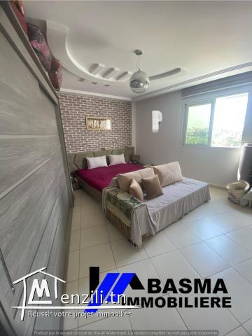 Un appartement s+2 à vendre situé à Jawhra