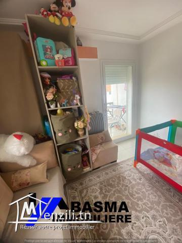 Un appartement s+2 à vendre situé à Jawhra