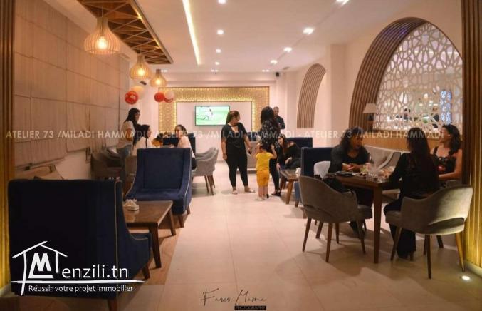 Fond de commerce d'un salon de thé à Mahdia