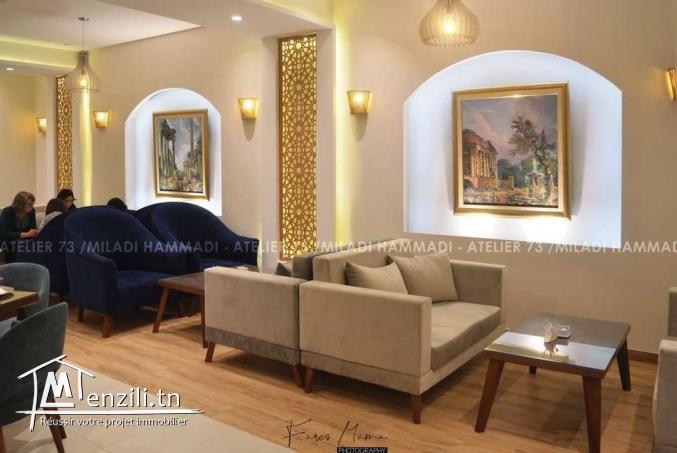 Fond de commerce d'un salon de thé à Mahdia