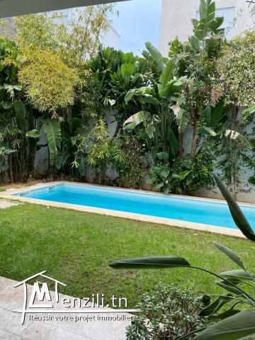 Villa S3 avec piscine à La Marsa