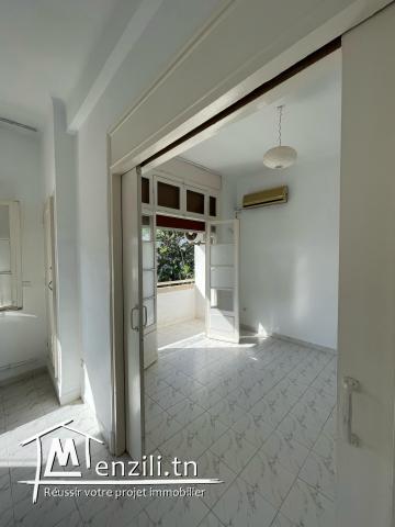 appartement s+2 a louer à cité Mahrajéne