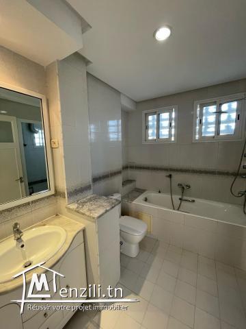 appartement s+2 a louer à cité Mahrajéne